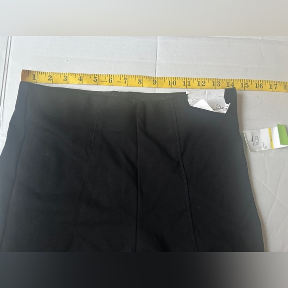 NWT SAM EDELMAN Women’s Joey Pants Pull on Flare Black Size Medium - Picture 8 of 10